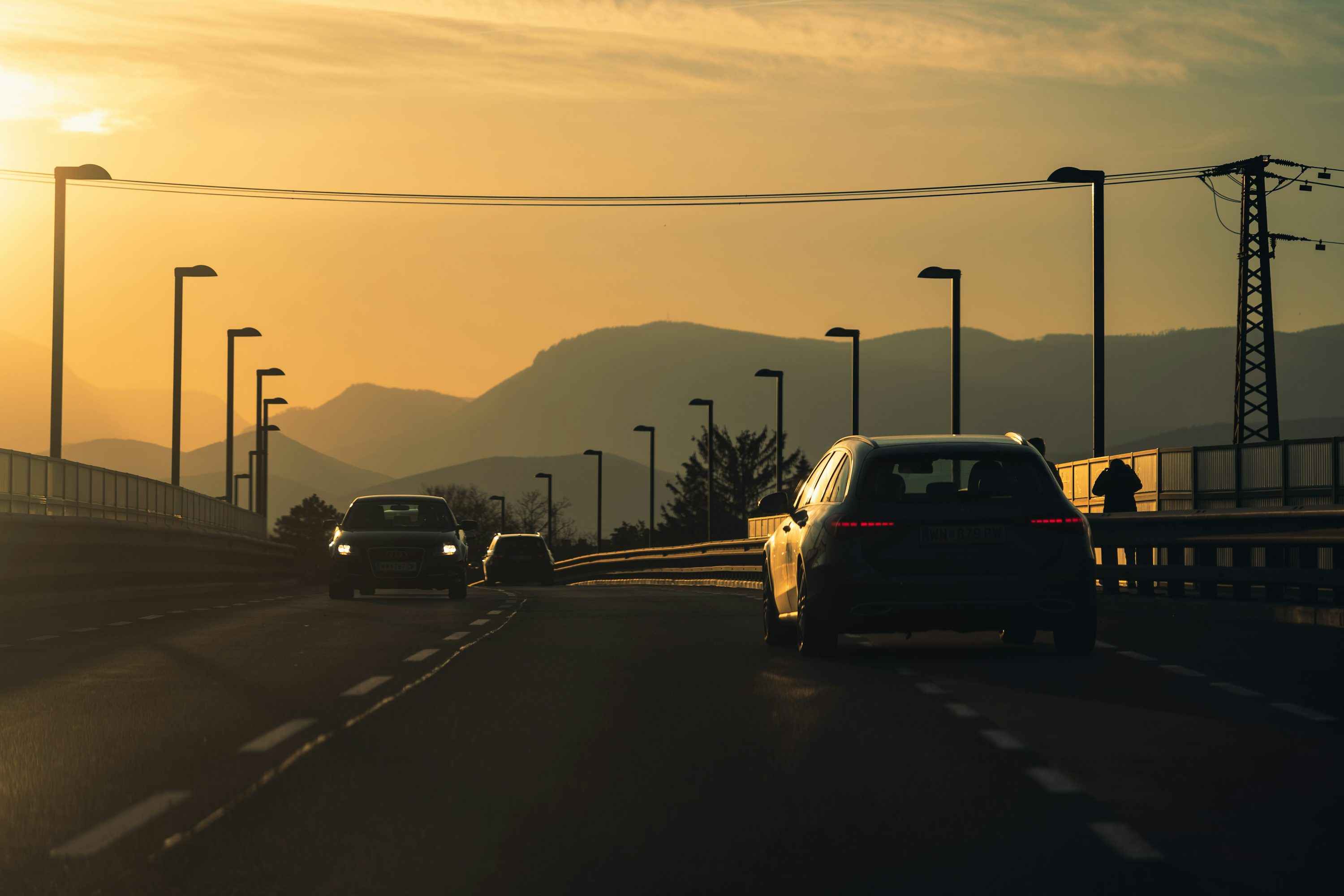 Cars on Road
